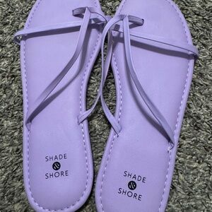 Shade & Shore Lavender Strappy Women’s Sandals